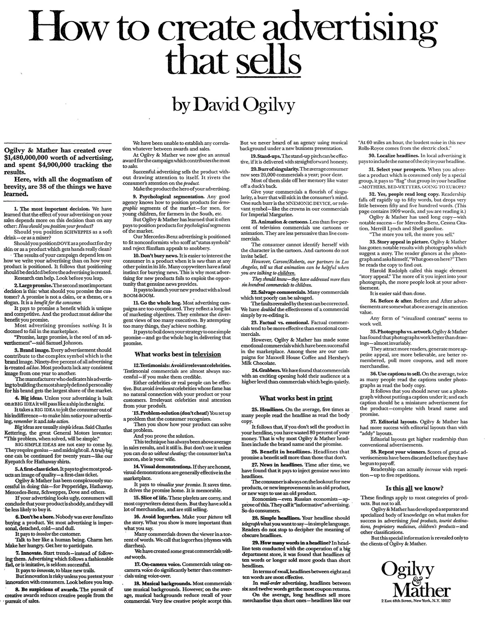 How to create advertising that sells image version